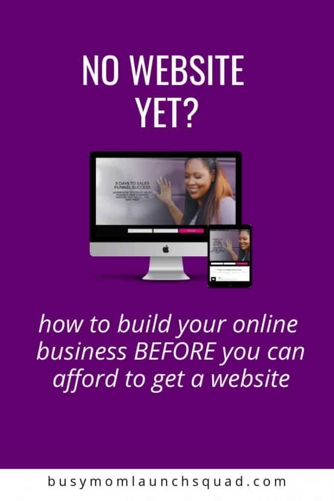 If you're starting an online business but can't afford a website yet, then this is the perfect for you! Find out how you can grow your email list, sell courses, and book new clients on autopilot.