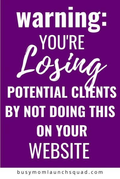 losing clients by not doing this on your website (1) losing clients by not doing this on your website (1)